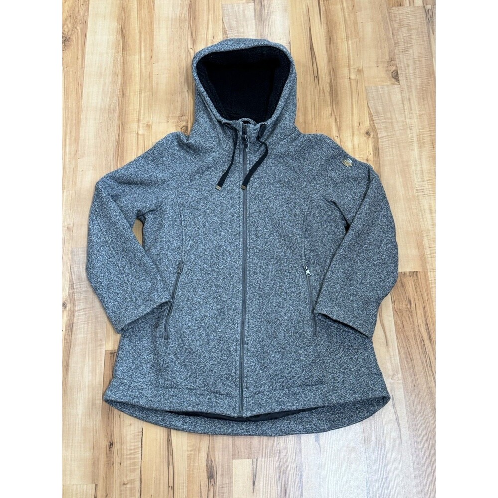 1 Madison Expedition Women’s Heritage Collection Jacket Large Sherpa Hood NWOT